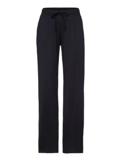 HANRO Cotton Deluxe Hose, Lang -CALIDA-Shop Hanro Cotton Deluxe Hose lang schwarz 077955 0019 4