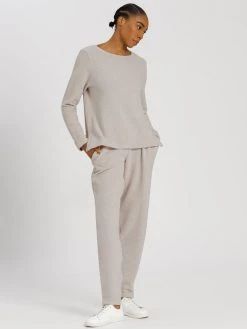 HANRO Easy Wear Pullover 11 HANRO Easy Wear Pullover -CALIDA-Shop Hanro Easy Wear Hoodie grau 078688 072978 2