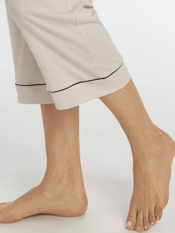 HANRO Natural Comfort 3/4-Pyjama 5 HANRO Natural Comfort 3/4-Pyjama – Bild 3