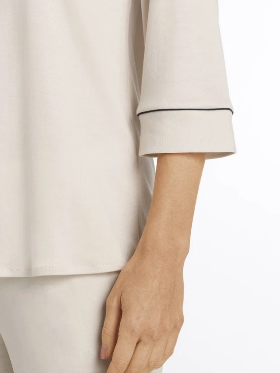 HANRO Natural Comfort 3/4-Pyjama 6 HANRO Natural Comfort 3/4-Pyjama – Bild 4