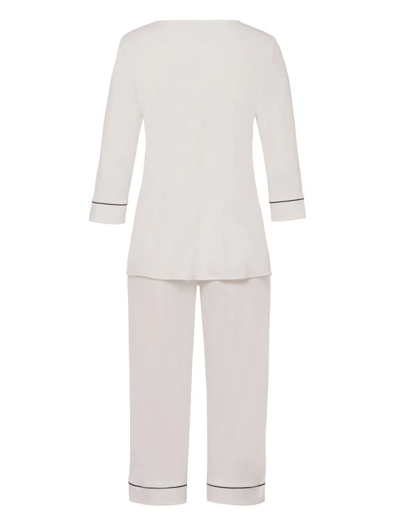 HANRO Natural Comfort 3/4-Pyjama 8 HANRO Natural Comfort 3/4-Pyjama – Bild 6