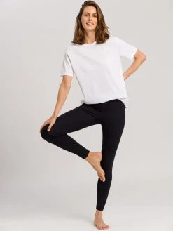 HANRO Natural Shirt Kurzarm-Shirt -CALIDA-Shop Hanro Natural Shirt Kurzarm Shirt weiss 078662 0101 2