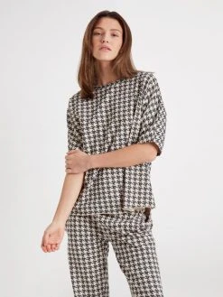 Juvia Doris Shirt Mit Halbarm -CALIDA-Shop JUVIA Doris Shirt mit Halbarm blau 820 19 235 879 3