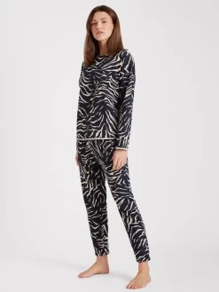 Juvia Margie 7/8-Hose -CALIDA-Shop JUVIA Margie 7 8 Hose blau 830 19 036 879 2