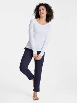 Juvia Ellen Langarm-Shirt -CALIDA-Shop JUVIA NOS Longsleeve Langarm Shirt weiss 815 00 113 100 2