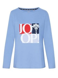 JOOP! Easy Leisure Langarm-Shirt Mit Logo-Print -CALIDA-Shop Joop Easy Leisure Langarm Shirt blau 642048 225 1626349389