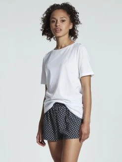 JOOP! Easy Leisure Kurzarm-Shirt -CALIDA-Shop Joop Easy Leisure Shirt mit Logo weiss 642002 300 2