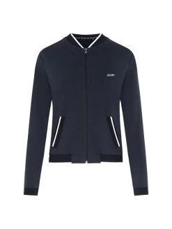 JOOP! Sporty Elegance Sweatjacke Mit Kleinem Stehkragen -CALIDA-Shop Joop Sporty Elegance Jacke blau 646170 246 5