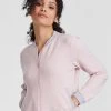 JOOP! Sporty Elegance Sweatjacke Mit Kleinem Stehkragen -CALIDA-Shop Joop Sporty Elegance Jacke rosa 646170 651