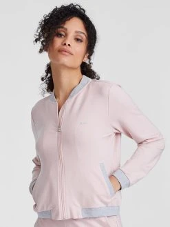 JOOP! Sporty Elegance Sweatjacke Mit Kleinem Stehkragen