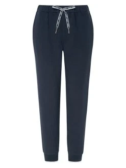 JOOP! Sporty Elegance Lounge-Pants Mit Bündchen -CALIDA-Shop Joop Sporty Elegance Lounge Hose blau 644070 246 6