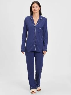 LASCANA Nightwear Pyjama, Durchgeknöpft