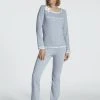 Louis & Louisa Zeit Zum Kuscheln Pyjama, Lang 2 Louis & Louisa Zeit Zum Kuscheln Pyjama, Lang -CALIDA-Shop Louis Louisa Zeit zum Kuscheln Pyjama lang grau 18ZKPRGR GR
