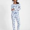 Louis & Louisa Einfach Zauberhaft Bündchen-Pyjama -CALIDA-Shop Louis und Louisa Einfach Zauberhaft Buendchen Pyjama weiss 22EZPB WA