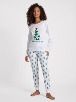 Louis & Louisa Winterwunderland Bündchen-Pyjama