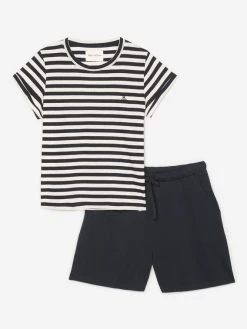 Marc O'Polo Key Selection Kurz-Pyjama -CALIDA-Shop Marc OPolo Key Selection Kurz Pyjama blau 23Q1W00173 C4 3