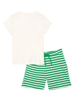 Marc O'Polo Key Selection Kurz-Pyjama -CALIDA-Shop Marc OPolo Key Selection Kurz Pyjama gruen 23Q1W00173 C9 3