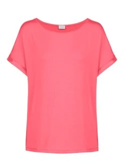 MEY Alena Kurzarm-Shirt 7 MEY Alena Kurzarm-Shirt -CALIDA-Shop Mey Alena Kurzarm Shirt rosa 16407 423