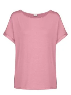 MEY Alena Kurzarm-Shirt 7 MEY Alena Kurzarm-Shirt -CALIDA-Shop Mey Alena Kurzarm Shirt rosa 16407 427 2