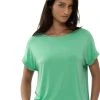 MEY Alena Kurzarm-Shirt -CALIDA-Shop Mey Alena Kurzarm Shirt tuerkis 16407 403