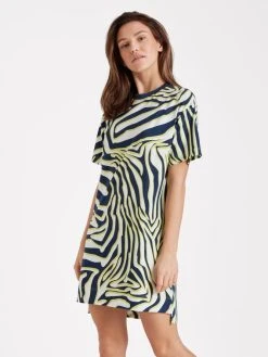 MEY Anh Kurzarm-Nachthemd, Länge 90cm