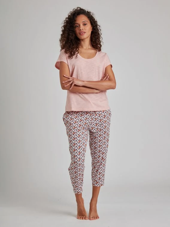 MEY Cassy Pyjama Mit 3/4-Hose 5 MEY Cassy Pyjama Mit 3/4-Hose – Bild 3