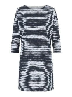 MEY Serie Abbi Bigshirt Mit 3/4-Ärmel, Länge 86cm -CALIDA-Shop Mey Damen Serie Abbi Bigshirt mit 3 4 aermel Laenge 86cm blau 16121 233 1631703909