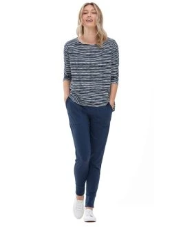 MEY Serie Abbi Shirt Mit 3/4-Ärmel -CALIDA-Shop Mey Damen Serie Abbi Shirt mit 3 4 aermel blau 16120 233 1631705948