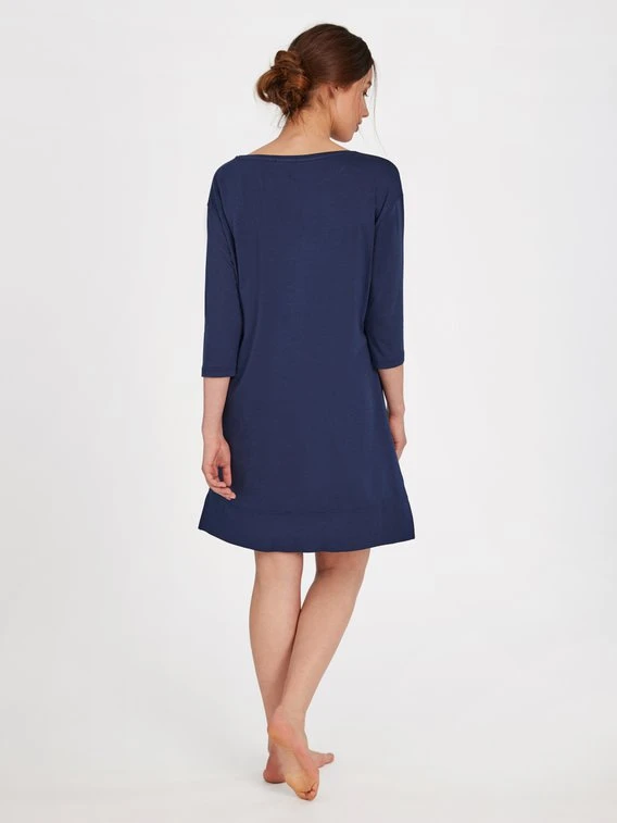 MEY Serie Liah Bigshirt Mit 3/4-Ärmel, Länge 86 Cm 4 MEY Serie Liah Bigshirt Mit 3/4-Ärmel, Länge 86 Cm – Bild 2