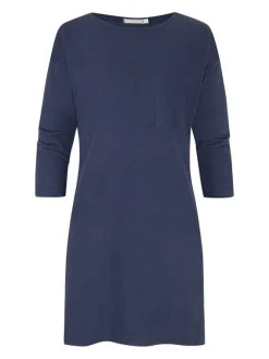 MEY Serie Liah Bigshirt Mit 3/4-Ärmel, Länge 86 Cm 11 MEY Serie Liah Bigshirt Mit 3/4-Ärmel, Länge 86 Cm -CALIDA-Shop Mey Damen Serie Liah Bigshirt mit 3 4 aermel blau 16111 233 1626262990