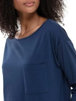 MEY Serie Liah Shirt Mit 3/4-Ärmel 10 MEY Serie Liah Shirt Mit 3/4-Ärmel -CALIDA-Shop Mey Damen Serie Liah Shirt mit 3 4 aermel blau 16110 233 1631715785