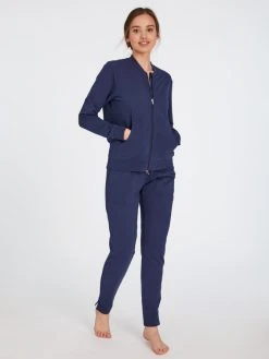 MEY Serie Mia Cardigan 9 MEY Serie Mia Cardigan -CALIDA-Shop Mey Damen Serie Mia Cardigan blau 16191 233 1626262631