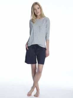 MEY Serie Demi Bermudas -CALIDA-Shop Mey Serie Demi Bermudas blau 16966 408 2