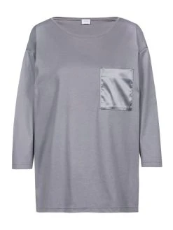 MEY Serie Sleepsation Shirt Mit 3/4-Ärmel -CALIDA-Shop Mey Serie Sleepsation Shirt mit 3 4 aermel grau 17209 44 3