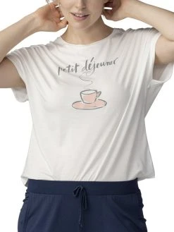 MEY Sleep & Easy Kurzarm-Shirt