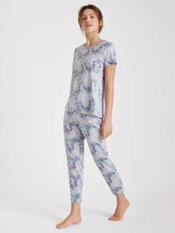 Nanso Amelie 7/8-Pyjama -CALIDA-Shop Nanso Amelie 7 8 Pyjama violett 27864 5658 2