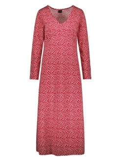 Nanso Metsätähti Langarm-Nachthemd, Länge 130cm -CALIDA-Shop Nanso Metsaetaehti Langarm Nachthemd Laenge 130cm rot 27395 6455 2