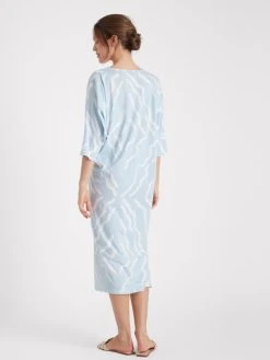 CALIDA-Shop -CALIDA-Shop Nanso Selina Kaftan Laenge 120cm blau 27646 2395 1