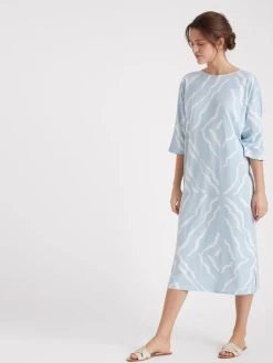 Nanso Selina Kaftan, Länge 120cm -CALIDA-Shop Nanso Selina Kaftan Laenge 120cm blau 27646 2395 2