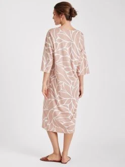 CALIDA-Shop -CALIDA-Shop Nanso Verona 3 4 Arm Nachthemd Laenge 115cm beige 27731 6383 1