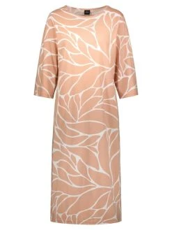 Nanso Verona 3/4 Arm-Nachthemd, Länge 115cm -CALIDA-Shop Nanso Verona 3 4 Arm Nachthemd Laenge 115cm beige 27731 6383 2