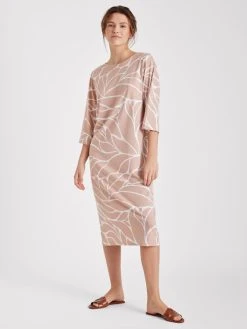 CALIDA-Shop 21 Nanso Verona 3/4 Arm-Nachthemd, Länge 115cm