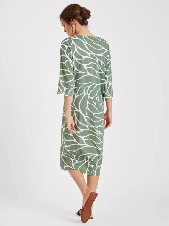 Nanso Verona 3/4 Arm-Nachthemd, Länge 115cm 4 Nanso Verona 3/4 Arm-Nachthemd, Länge 115cm – Bild 2