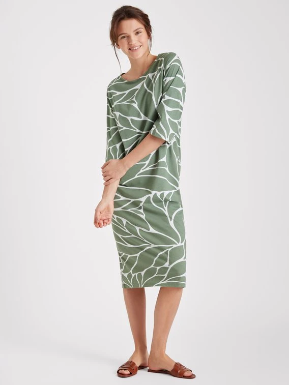 Nanso Verona 3/4 Arm-Nachthemd, Länge 115cm 3 Nanso Verona 3/4 Arm-Nachthemd, Länge 115cm