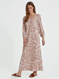 Nanso Verona 3/4 Arm-Nachthemd, Länge 130cm