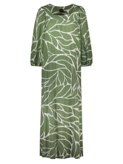 Nanso Verona 3/4 Arm-Nachthemd, Länge 130cm -CALIDA-Shop Nanso Verona 3 4 Arm Nachthemd Laenge 130cm gruen 27728 0340 3