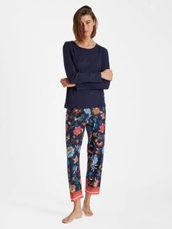 Nina Von C. Loungewear Dreams 7/8-Pants 8 Nina Von C. Loungewear Dreams 7/8-Pants -CALIDA-Shop Nina Von C Loungewear Dreams 7 8 Pants blau 93 262 902 910 2
