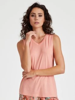 Nina Von C. Basic Lounge Tank-Top