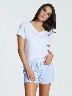 Lauren By Ralph Lauren Soft Jersey Shorts -CALIDA-Shop Ralph Lauren Core Soft Jersey Shorts blau ILN11794 486 1
