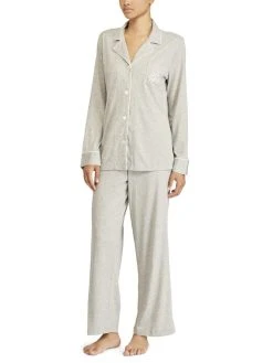 Lauren By Ralph Lauren Hammond Knits Jersey-Pyjama Geknöpft